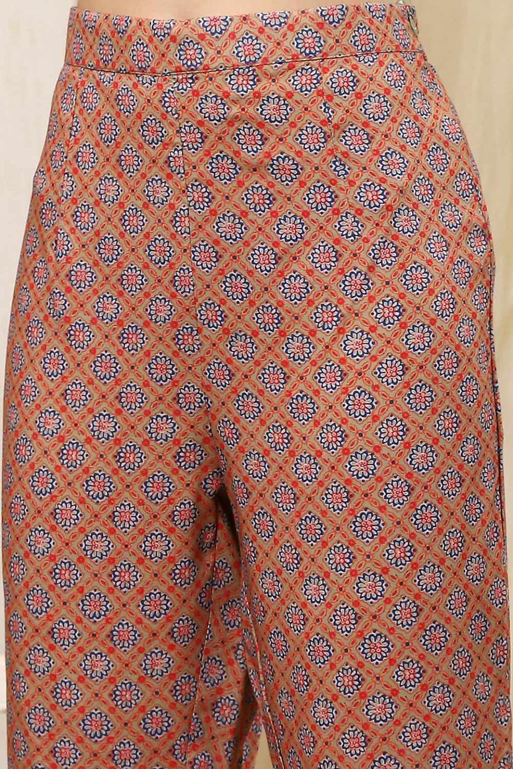 Brown Rayon Viscose Narrow Suit Set image number 2