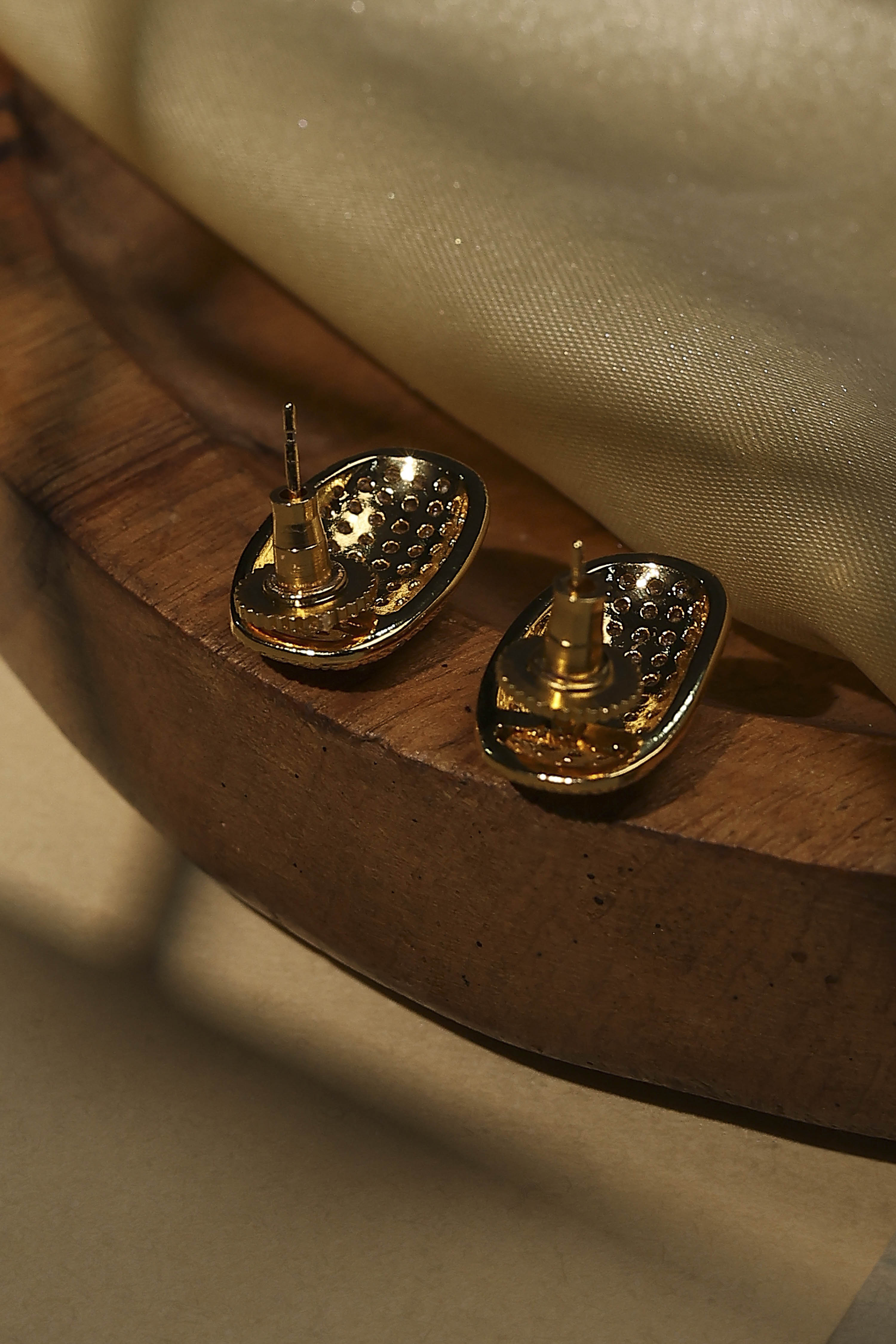 White Brass Studs image number 2