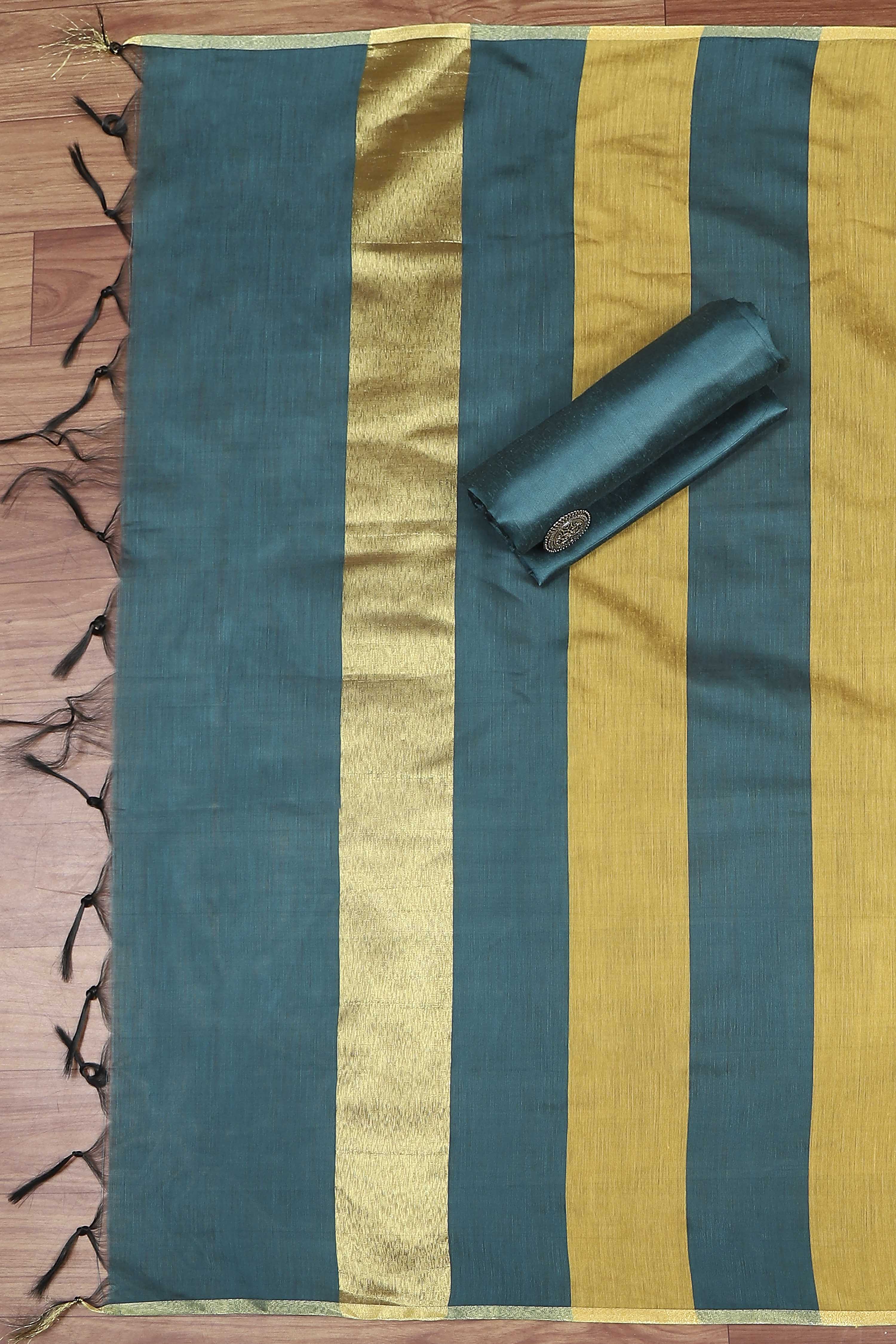 Onion Pink Cotton Unstitched Suit Set image number 3