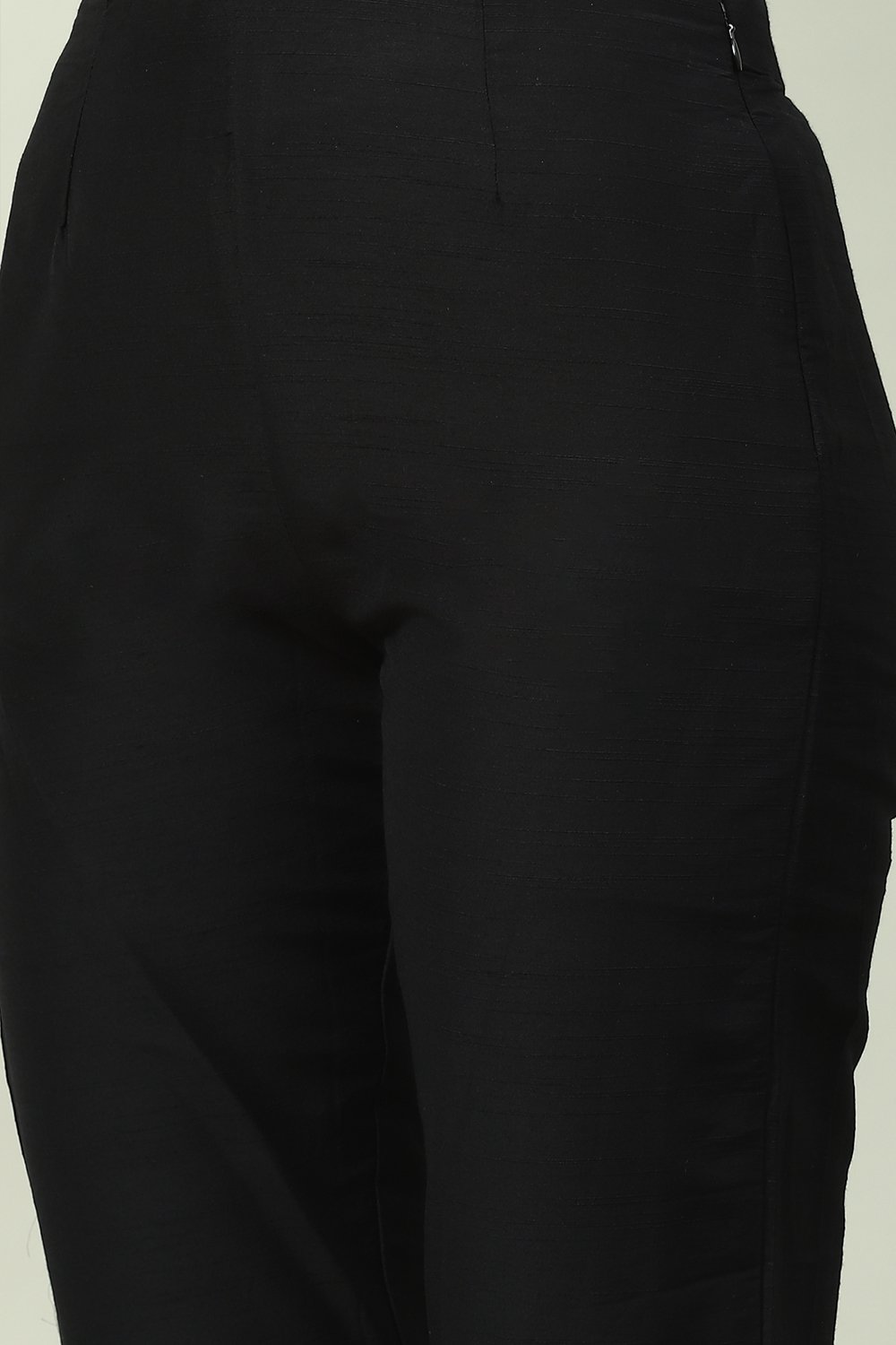 Maroon Poly Viscose Straight Kurta Slim Pants Suit Set image number 2