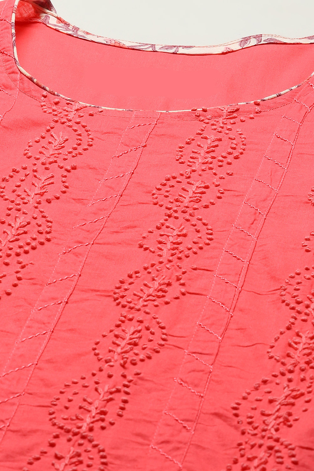 Mustard Cotton Unstitched Suit Set image number 2