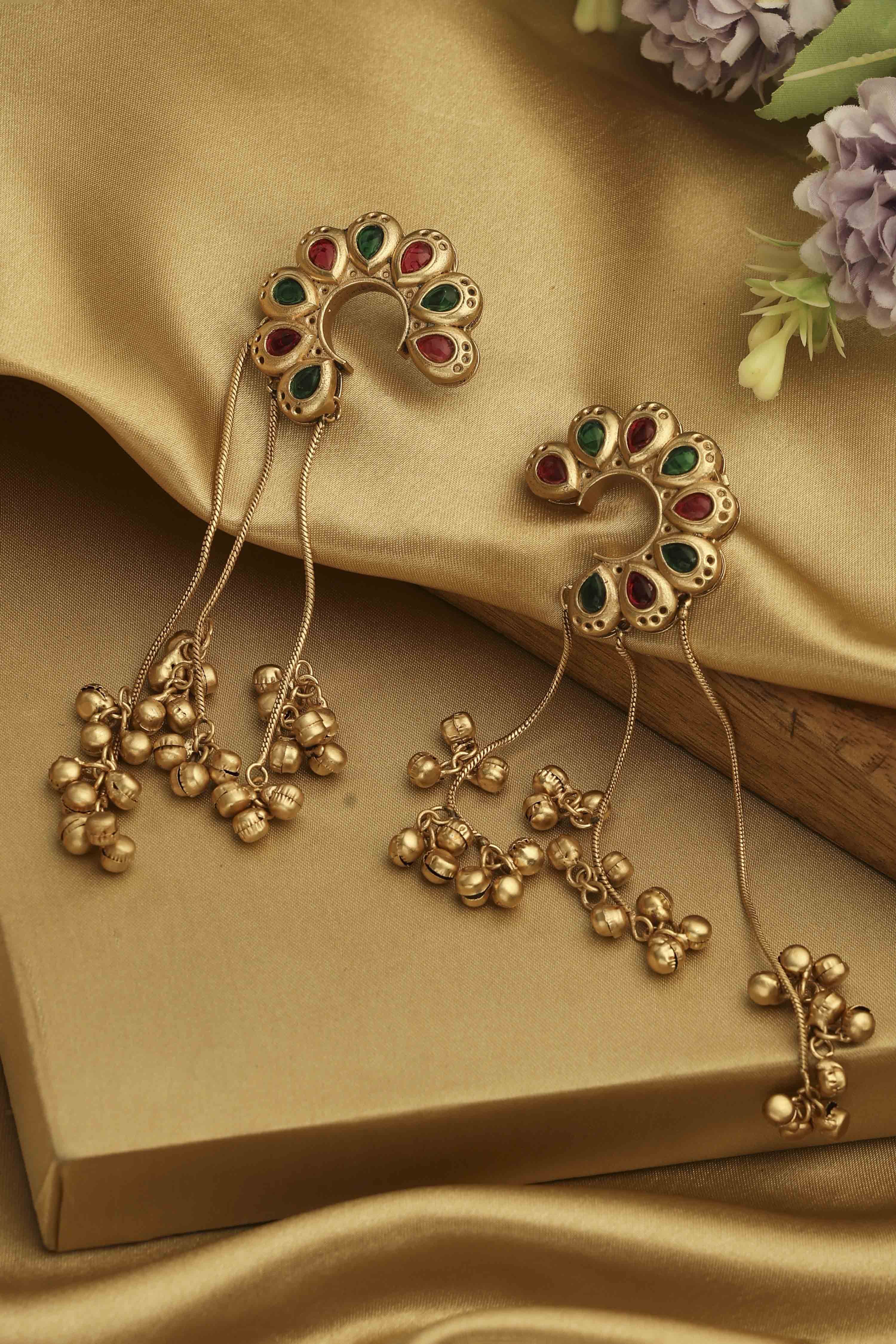 Multicolor Brass Drop & Danglers image number 0