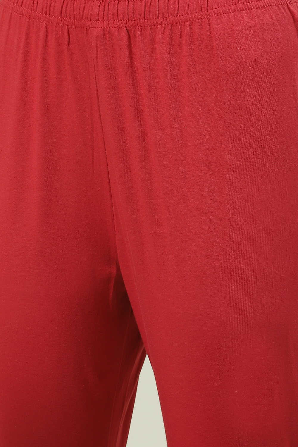 Camel Cotton Blend Solid Churidar image number 1