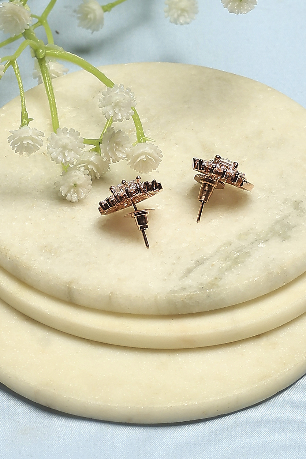 White Brass Studs image number 2