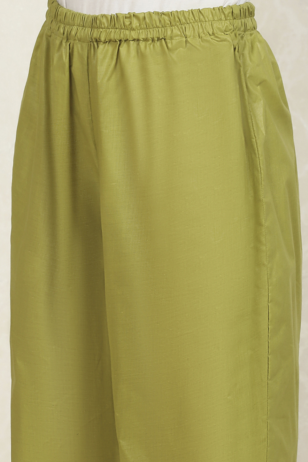 Green Cotton Unstitched Suit Set image number 3