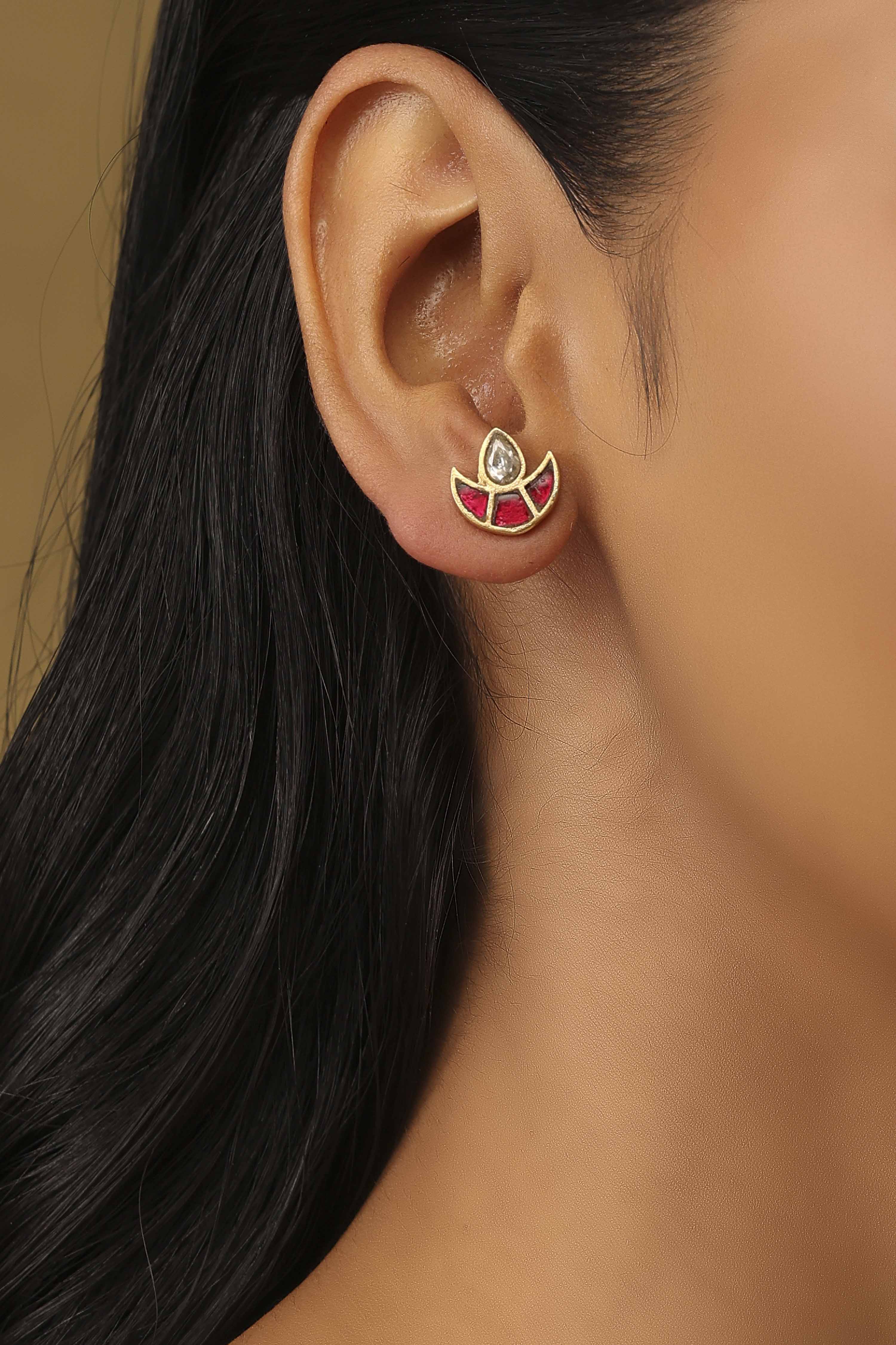 Multicolor Brass Studs image number 1