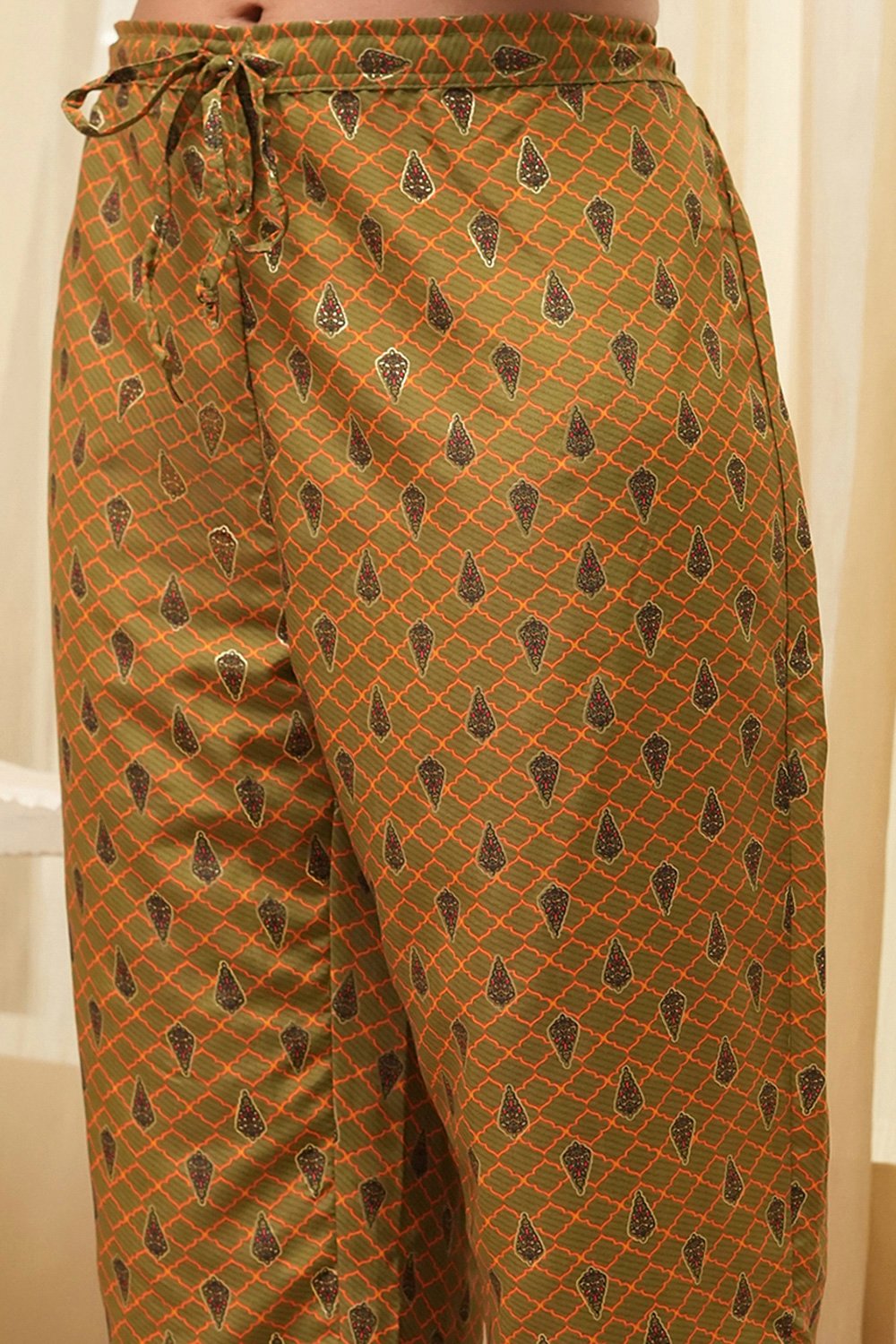 Yellow Art Silk Straight 2 Piece Set image number 2