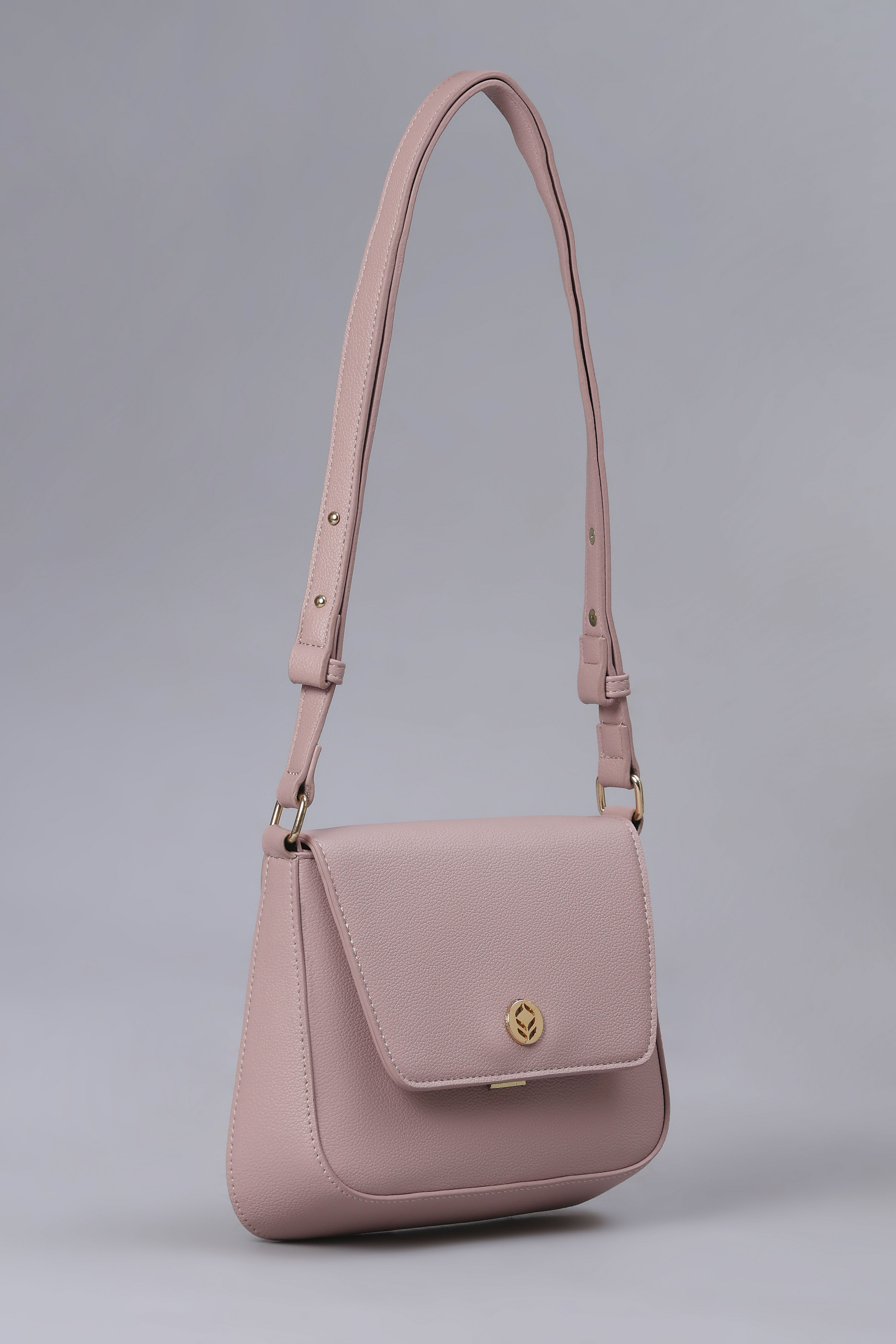 Sand Brown PU Cross Body Bag image number 3