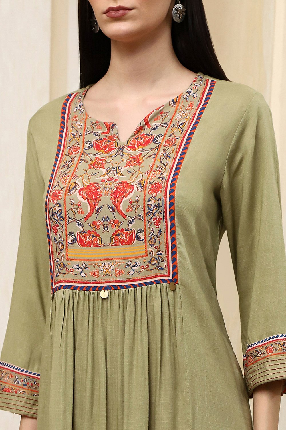 Brown Rayon Viscose Narrow Suit Set image number 1