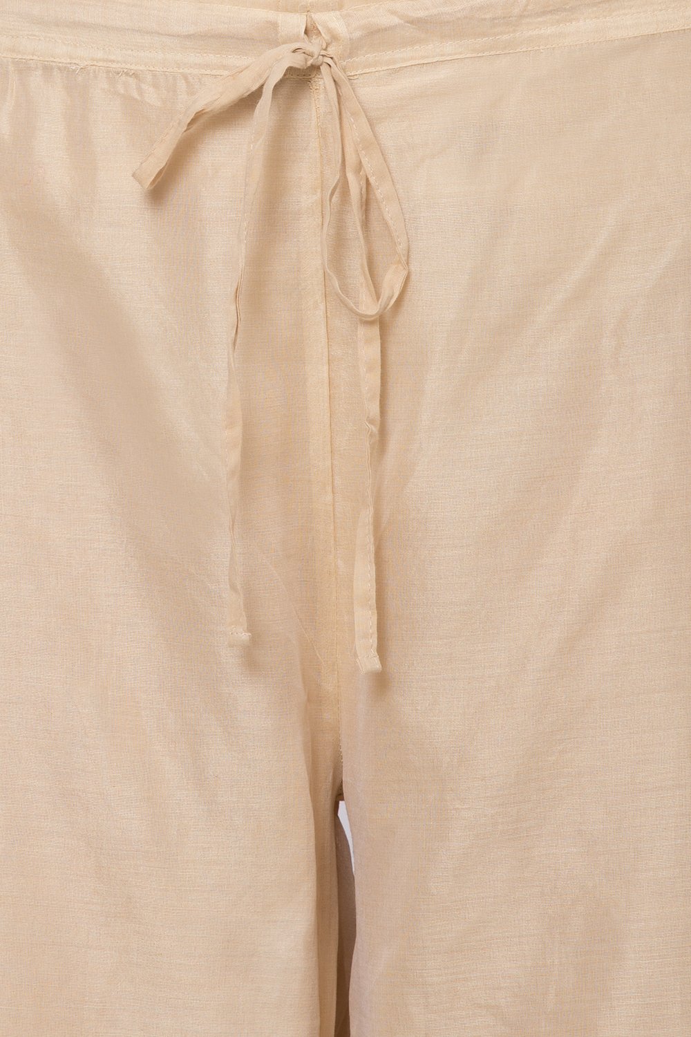 Beige Poly Cotton Palazzo image number 1