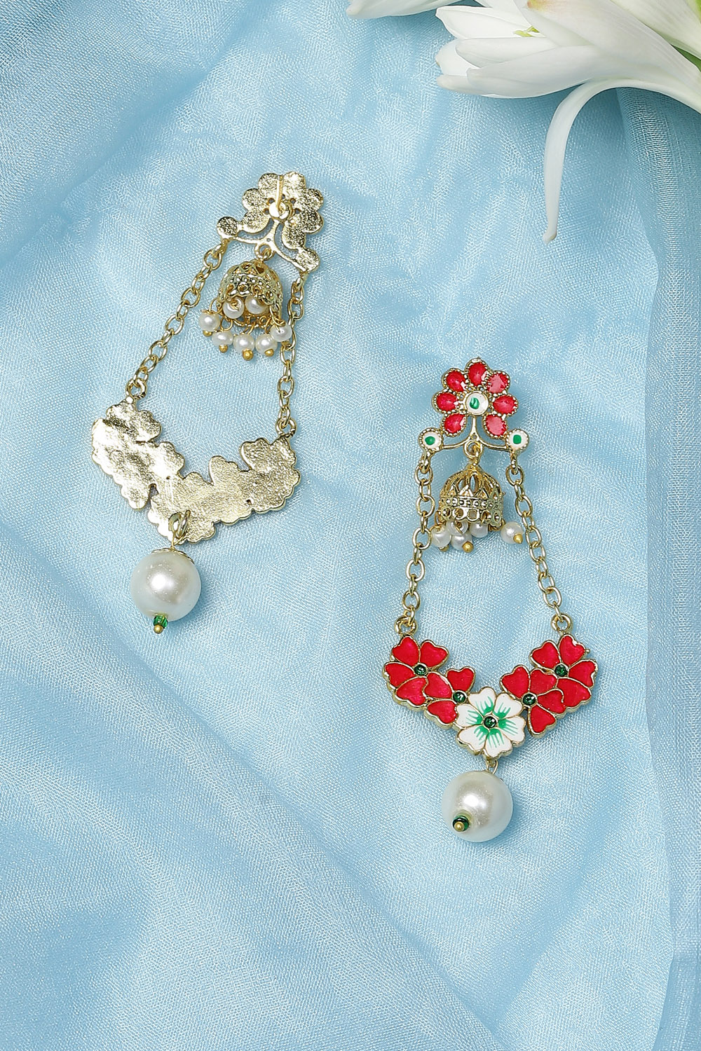 Rani Pink Earrings image number 3