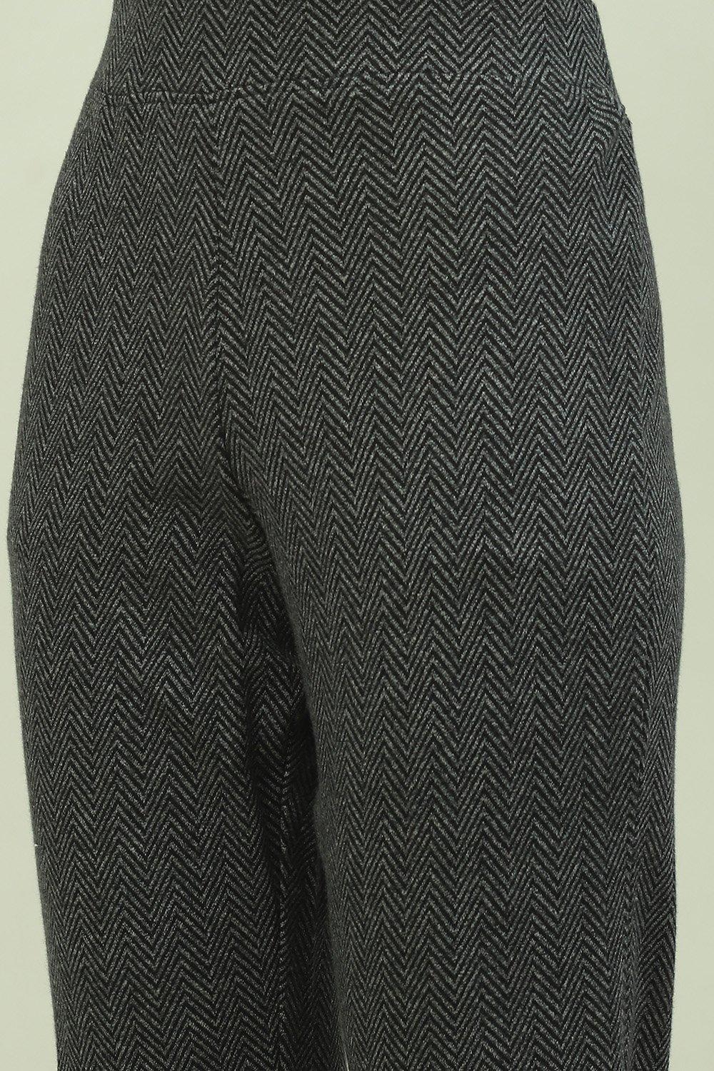 Navy Cotton Pants image number 1