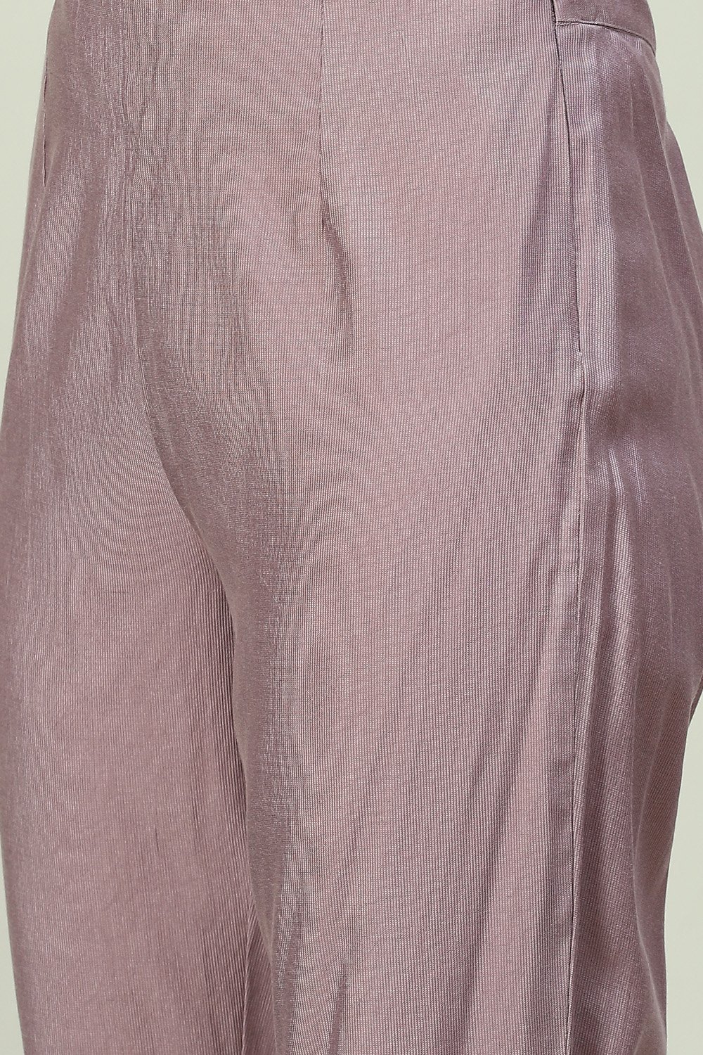Mustard Poly Viscose Straight 2 Piece Set image number 2