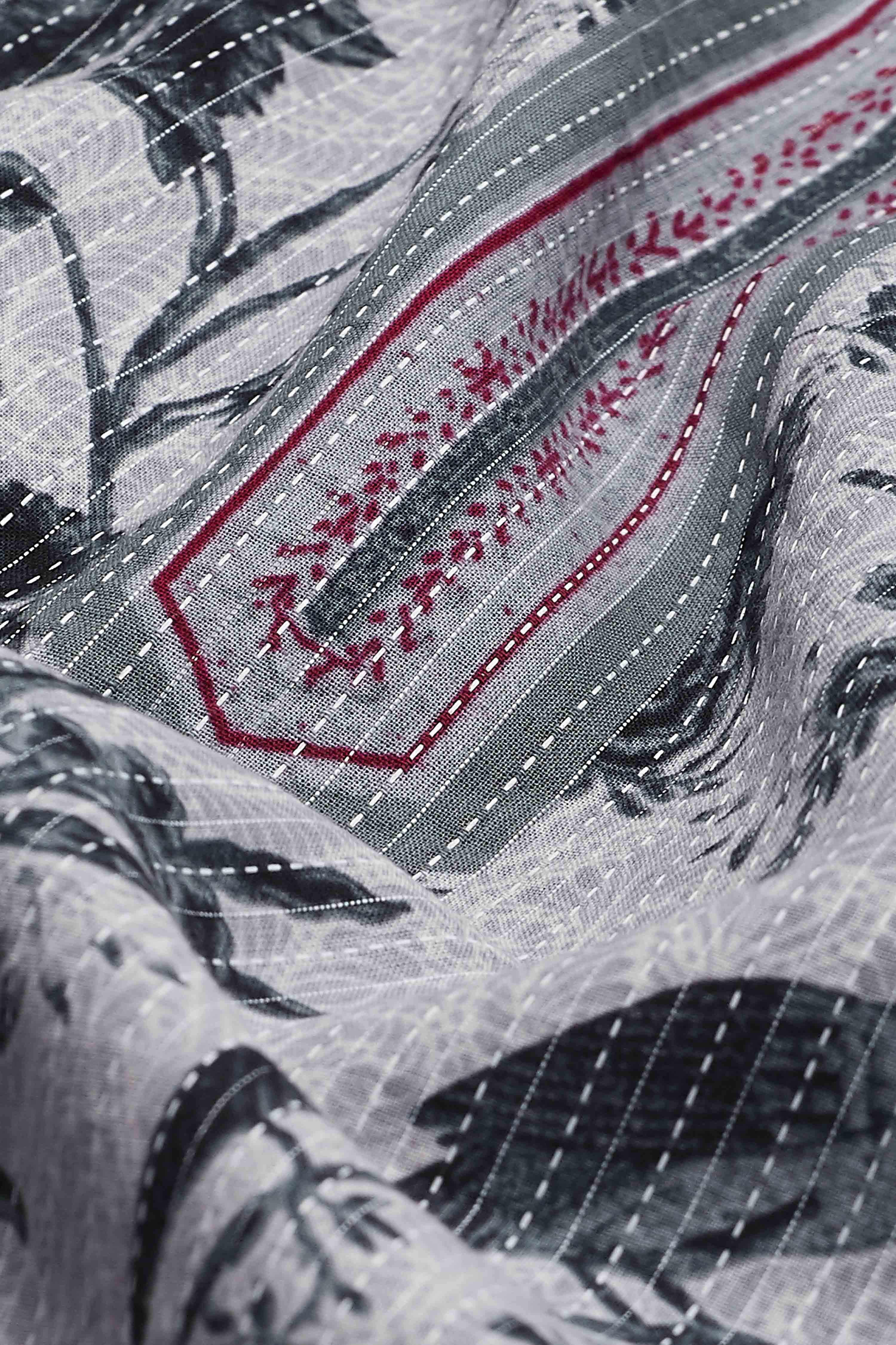 Berry Cotton Straight Kurta image number 2