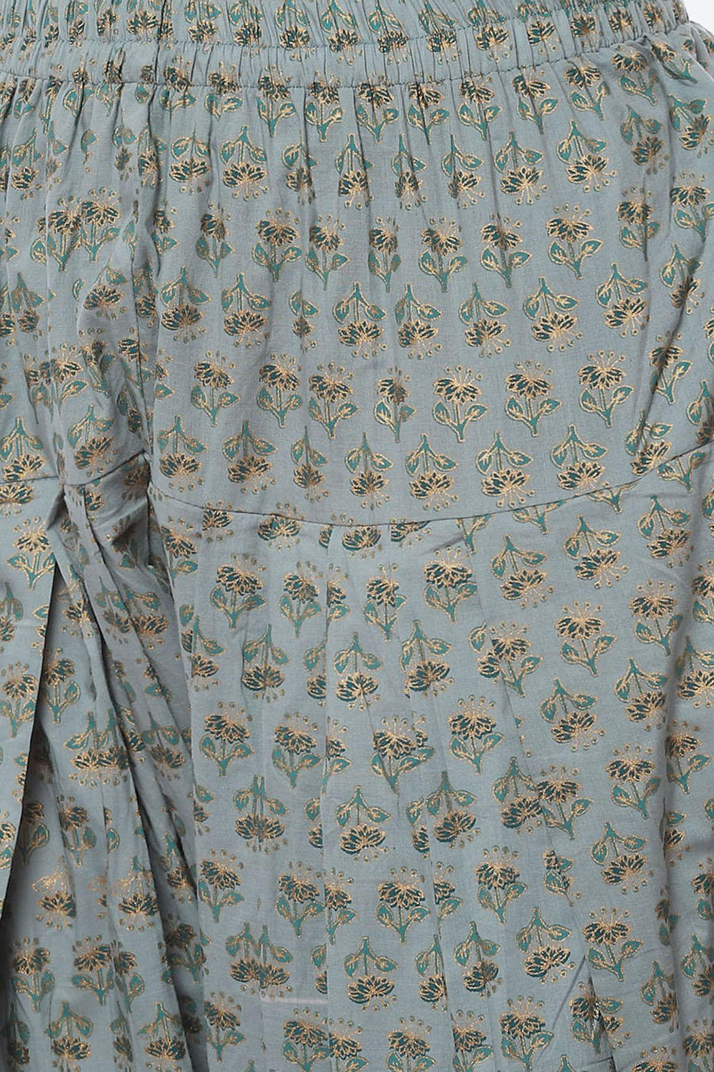 Assorted Cotton Hand Block Print Unstitched Suit Set image number 2