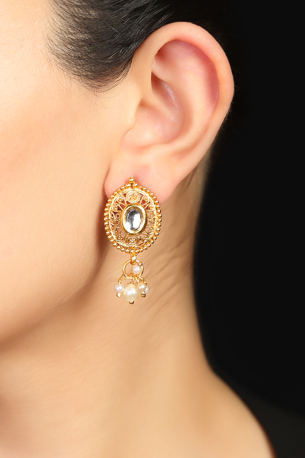 Drop Stud Earrings image number 0