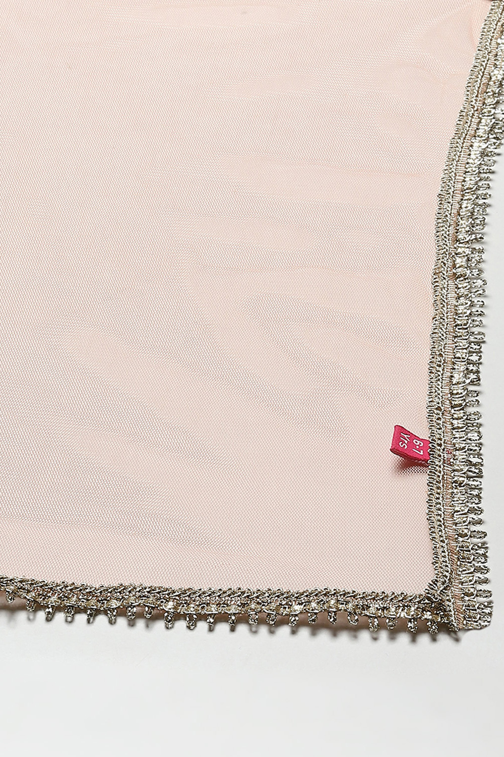 Pink & Lime Green Viscose Suit Set image number 3