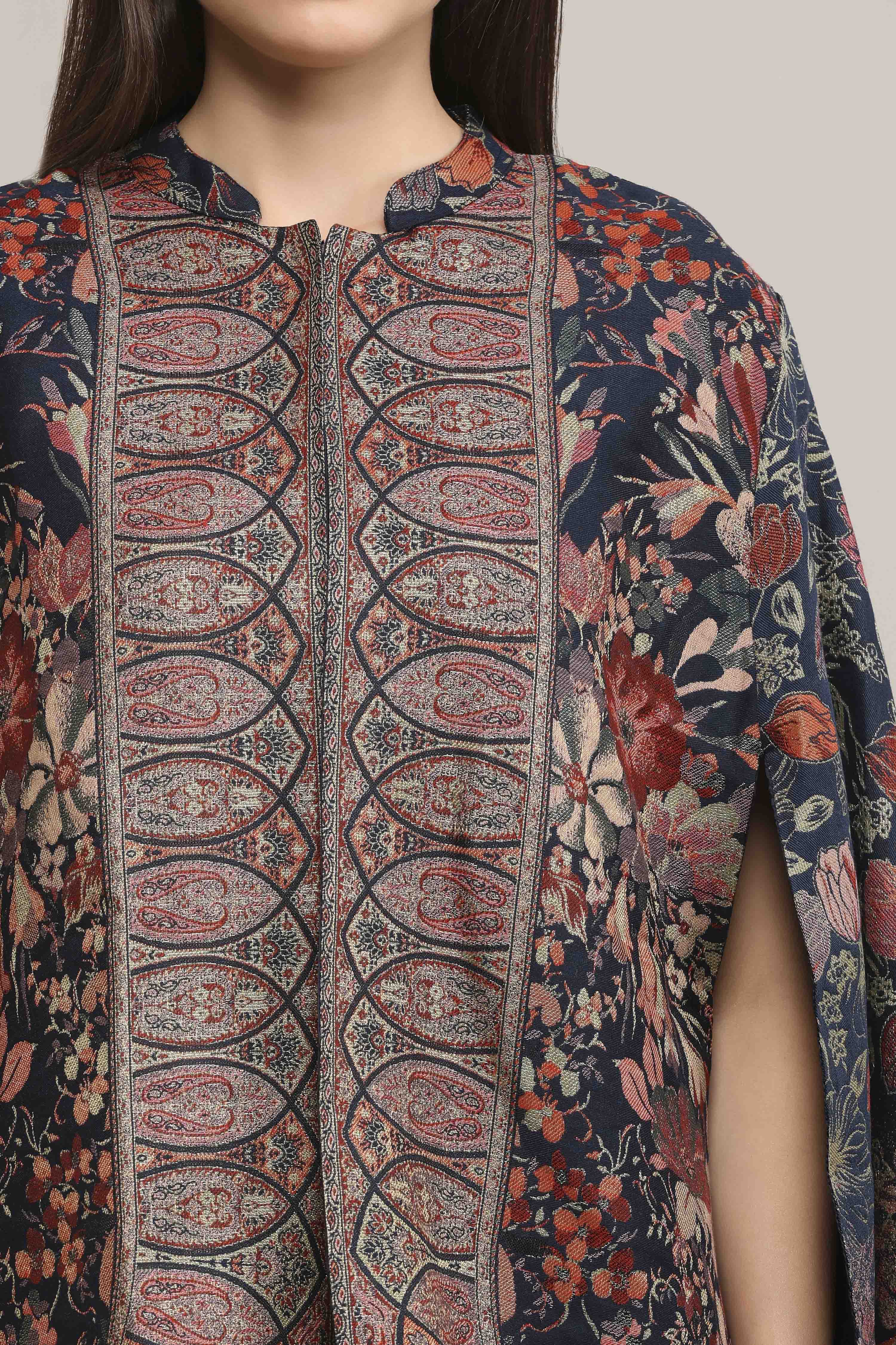 Navy Jacquard Yarndyed Fusion Set image number 1