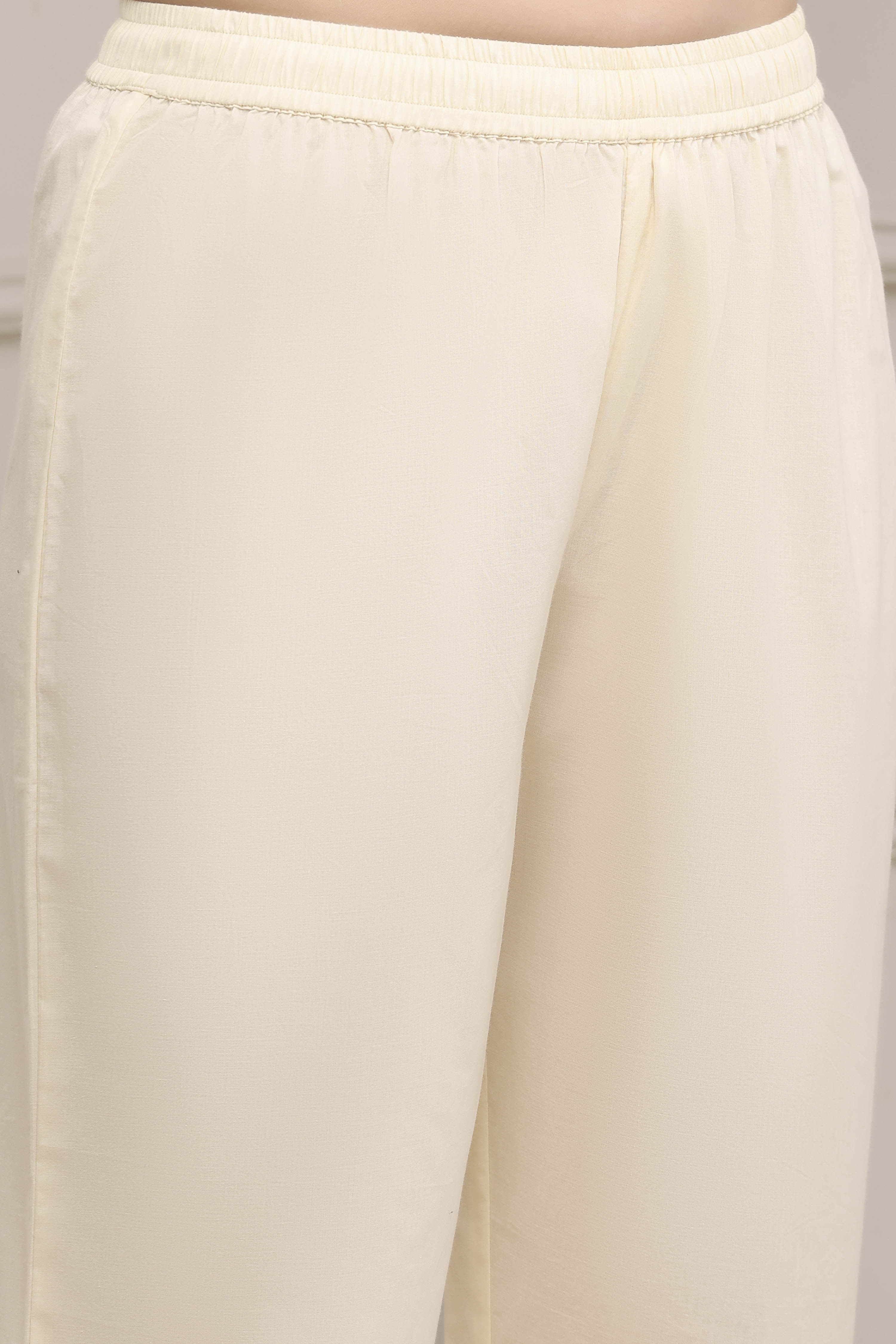 Pink Cotton Printed Anarkali Suit Set image number 2