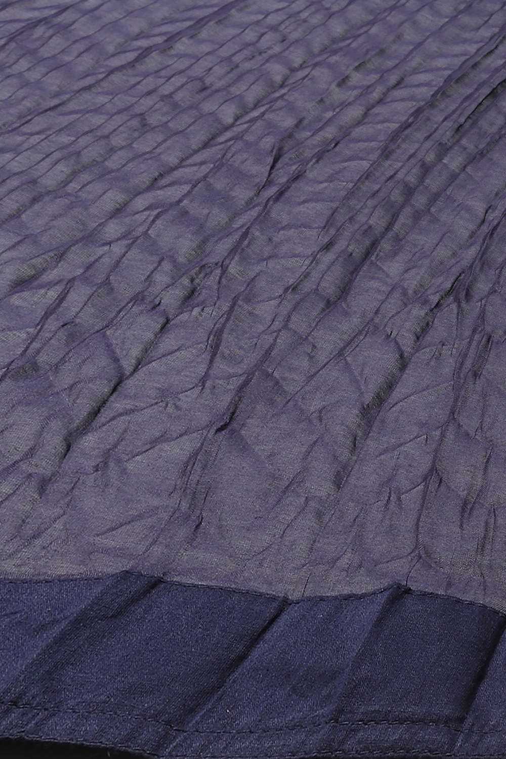 Indigo Cotton Silk Straight Printed Suit Set image number 3