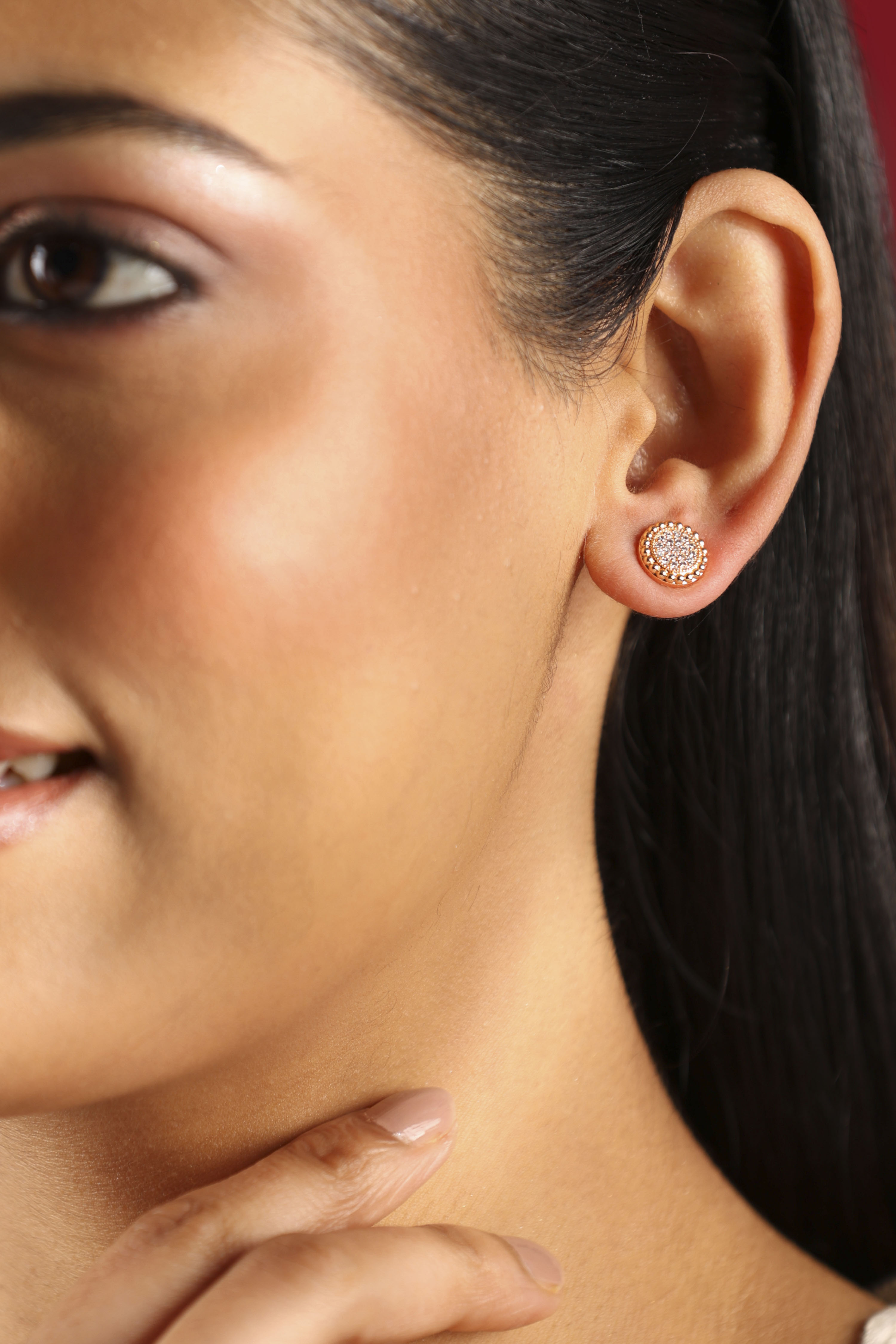 Off White Brass Studs image number 1