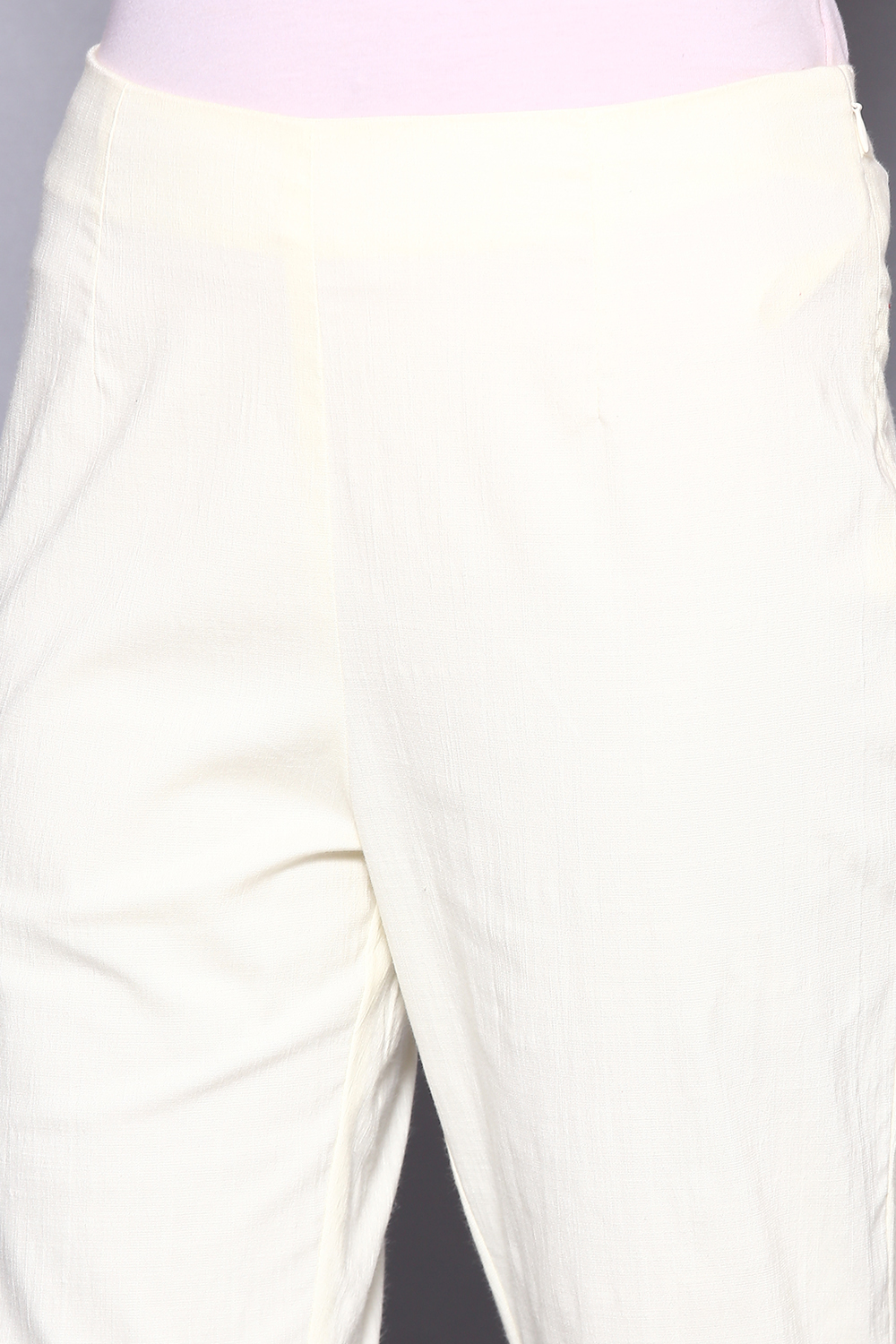 White Cotton Yarndyed Kurta image number 3