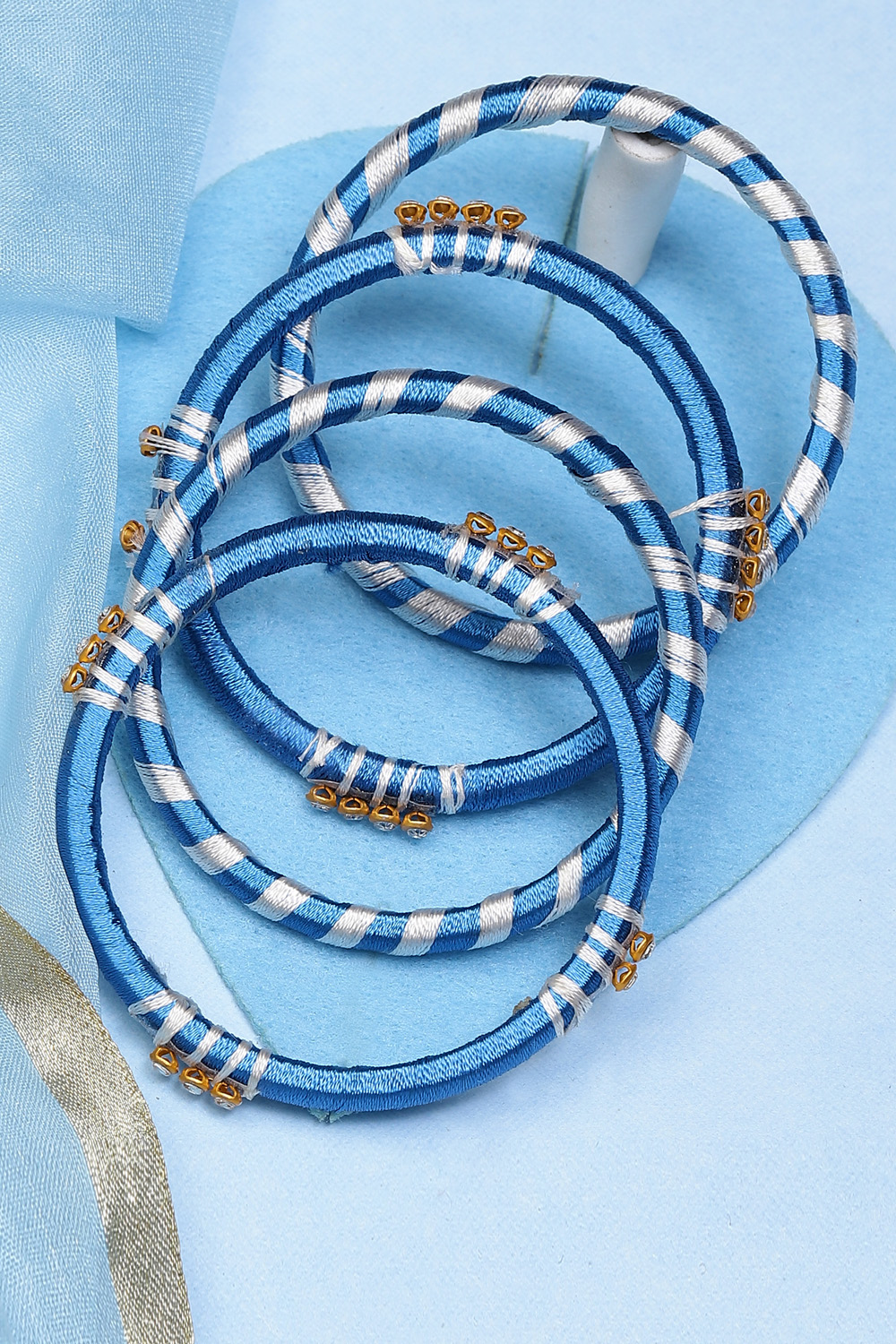 Royal Blue Girls Bangles image number 0